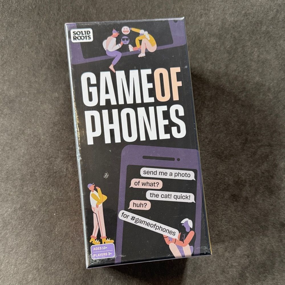 Solid Roots Game of Phones Party Game Ages 13+ NEW
